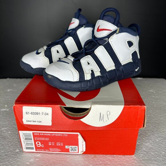 Nike Air More Uptempo (TD) - 9C - Excellent Condition - Picture 6 of 6